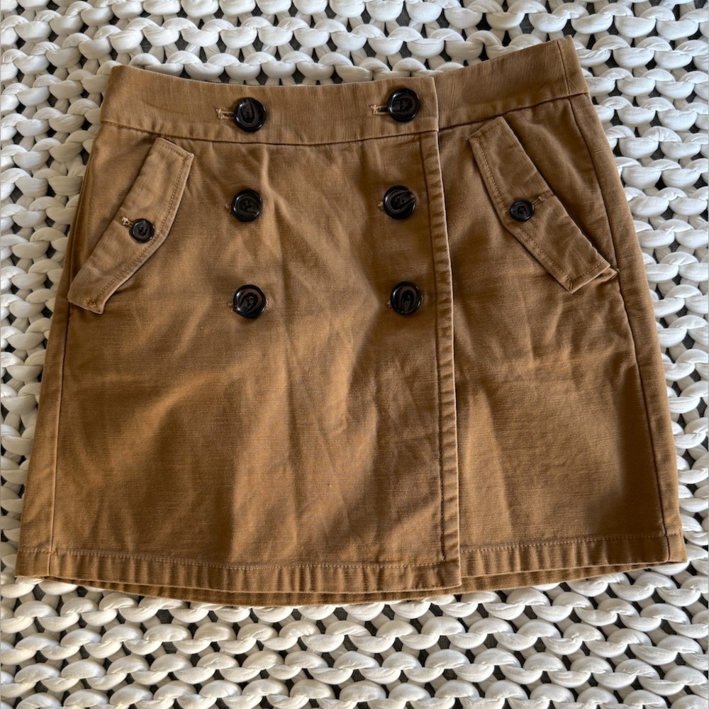 J. Crew Marching Mini Skirt Size 2